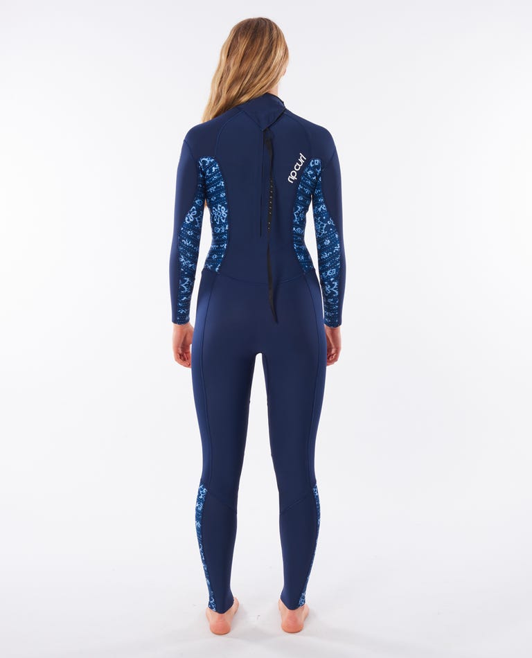 Rip Curl Women's Dawn Patrol 3/2 Backzip Wetsuit - Midnight Blue