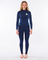 Rip Curl Women's Dawn Patrol 3/2 Backzip Wetsuit - Midnight Blue